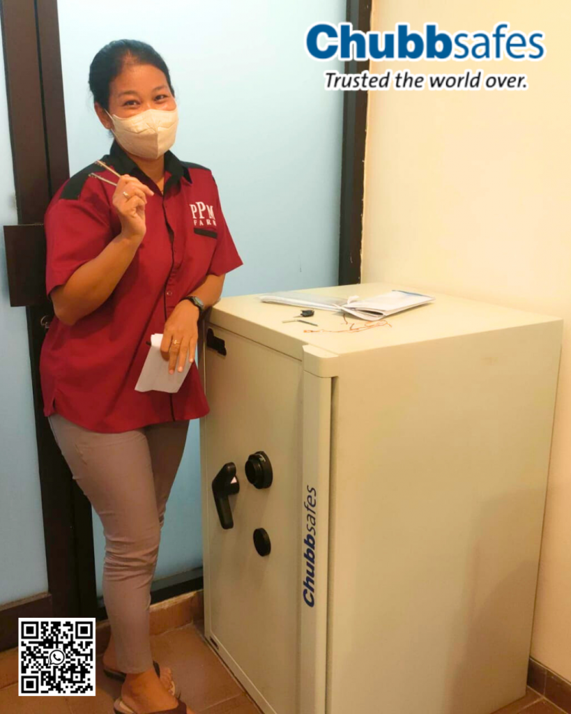 Brankas Chubbsafe Cobra executive MK II Size 5 Real Pict 2